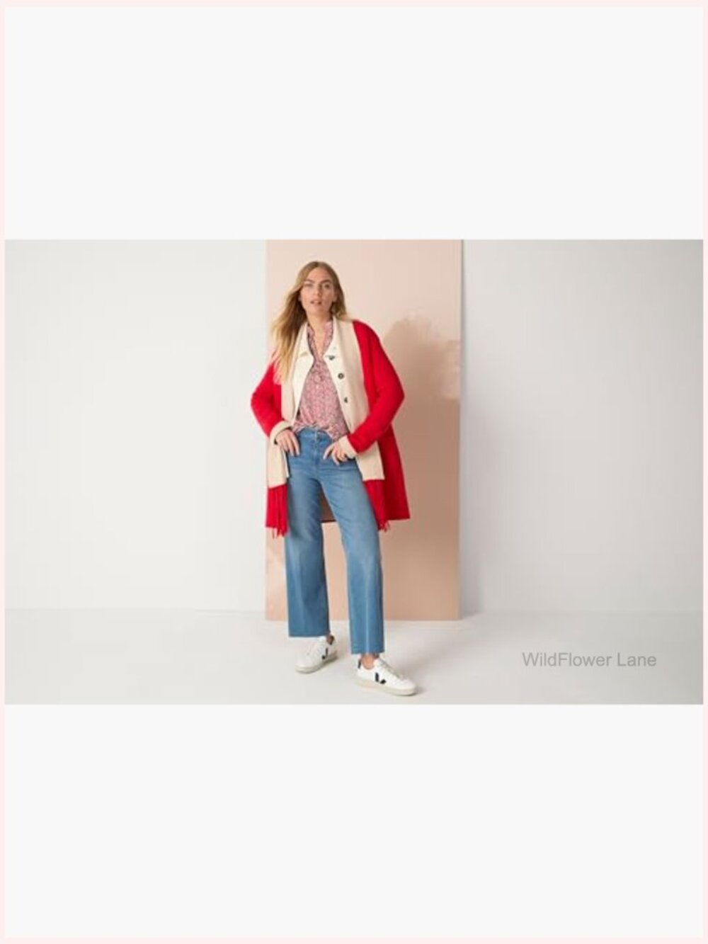 Printed Woven Pullover Blouse Long Sleeve Blouse Top Herringbone - Picture 5 of 5